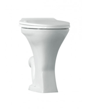 Parryware Carron White Closet with Solid Soft Close Seat Cover Toilet C0250/E8094