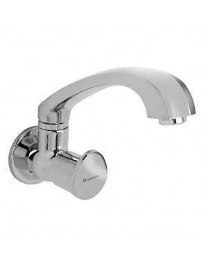 Parryware Droplet Sink Cock Wall Mounted(Casted Brass Spout) G4777A1