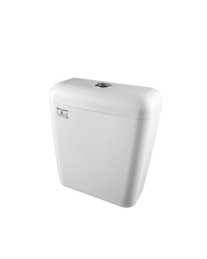 Parryware Alpha Single Flush Polymer Plastic Cistern White Toilet Flush E8347