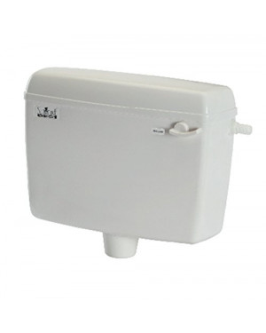 Parryware Economy Single Flush ISI Plastic Cistern White Toilet Flush E8090