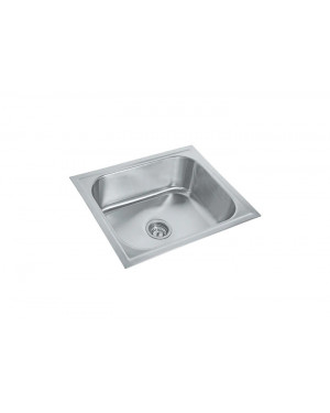 Parryware Eco Single Bowl Sink Folded Edge Gloss Finish (24" x20" x 8") C855481