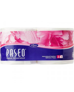 Paseo Toilet Roll 300s 3Ply 2 rolls Embossed Paseo Elegant 25021104