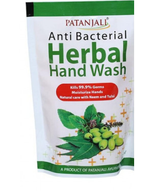 Patanjali Anti Bacterial Herbal Hand Wash 200ml Refill