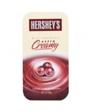 Hershey's Milk Chocolate Extra Creamy, 50 g