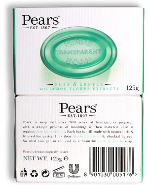 Pears Green Soap Bar 125gm