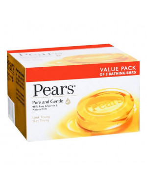 Pears Soap Pure Gentle 3pc Offer Pack 3*125gm