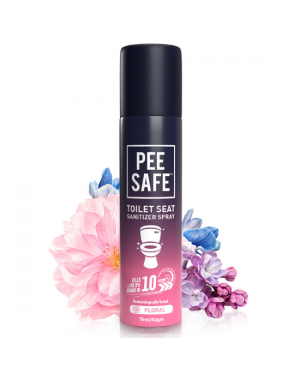Pee Safe - Toilet Seat Sanitizer Spray Floral - 75 ml