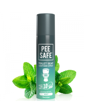 Pee Safe - Toilet Seat Sanitizer Spray 75ml Mint