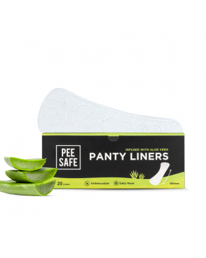 Pee Safe Aloe Vera Panty Liners | Pack of 25