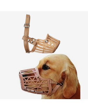 Pet Mouth Muzzle Guard Size 003 For Bite Safety Easy Bath Guard For Dogs Puppy