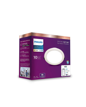 Philips 10w Round Philips Smart WiFi LED DL