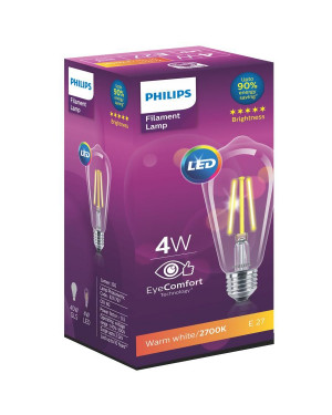 Philips Led 4 W St64 Filament Bulb