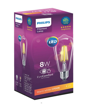 Philips Led 8 W St64 Filament Bulb