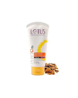 Lotus Herbals PhytoRx Whitening Dry-Touch Daily Sunblock SPF 80 PA+++ (50gm)
