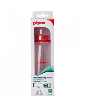 Pigeon Peristaltic Nursing Bottle Kpp Nipple L - 240 ml (Red) 88003