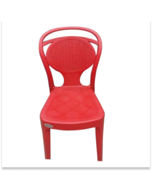 Supreme Pine Chair(Coke Red)
