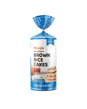 Pintola Brown Rice Cakes Lightly Salted 125gm