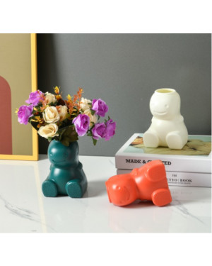Laughing Buddha - Plastic Flower Vase PLV-3544