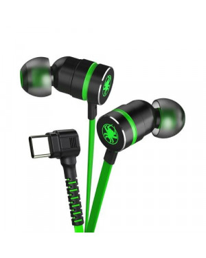 Plextone G20 Type C Double Bass Magnetic Gaming Earphone Headphone Earphones Earbuds Noise Reduction Headset with Mic