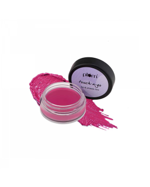 Plum Touch N Go 129 - Blazin Pink | Highly Pigmented | Effortless Blending | 100% Vegan & Cruelty-Free