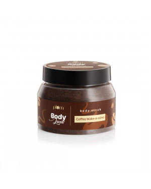 Plum BodyLovin' Coffee Wake-a-ccino Body Scrub | Skin Brightening | Tan Removal | Sulphate & Paraben Free | 100% Vegan