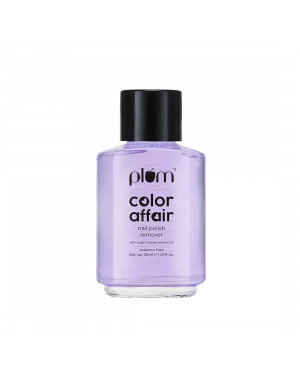 Plum Color Affair Nail Polish Remover | Acetone-free | Easy Removal | 100% Vegan & Cruelty-Free