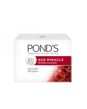 Pond's Age Miracle Day Cream, Anti Aging Light Face Moisturizer to Reduce Lines & Wrinkles, 50g