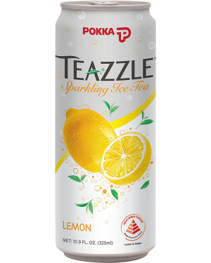 Pokka Teazzle Sparkling Ice Tea Lemon 325Ml