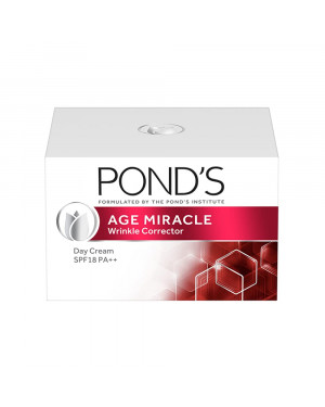 Ponds Age Miracle Wrinkle Corrector Day Cream Spf 18 Pa ++ 50Gm