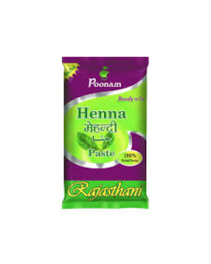 Poonam Ready To Use Herbal Paste Mehandi 200 gm