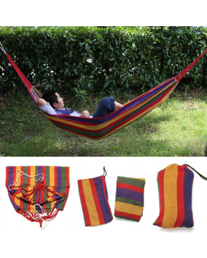 Laughing Buddha - Portable Canvas Hammock Double