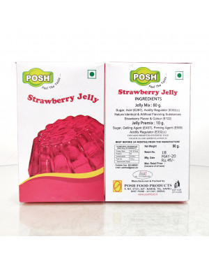 Posh Strawberry Jelly 90gm