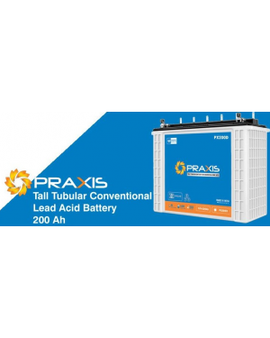 Praxis Tubular Battery - 200ah