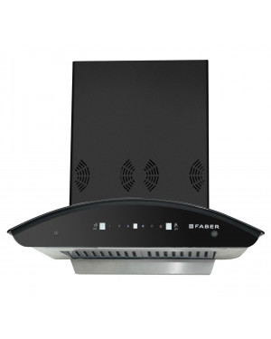 Faber HOOD PREMIA 3D PLUS IND HC SC BK 60 Auto Clean Wall Mounted Chimney 