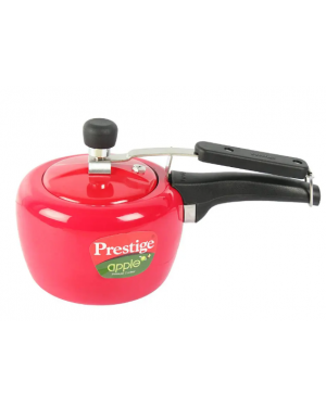 Prestige 3L Aluminium Pressure Cooker IB Red Color - 11055 Apple Plus Aluminium Pressure Cooker