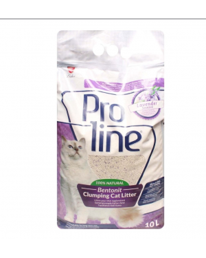 Pro Line - Clumping Cat Litter (Lavender Scent ) -10L