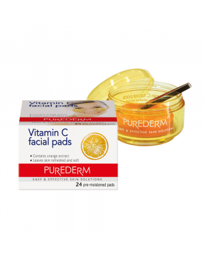 Purederm Vitamin C Facial Pads | 24 Pads