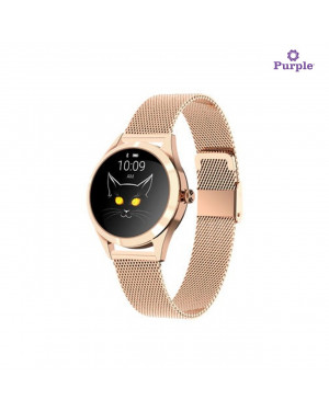 Purple Smart Watch KW10C