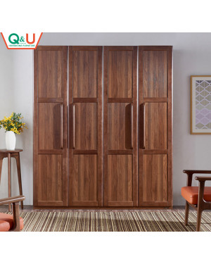 Q&U Furniture - Norway Forest Design 4 Door Wardrobe - 61006