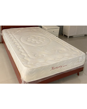 Q&U Furniture - Single Bed Size Rolling Mattress {L= 200cm*W= 122cm*H= 20cm} - Only Memory Foam Used 15 Years of Warranty on Foam - 1.2m