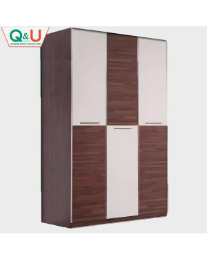 Q&U Furniture - Sketch The Time Design 3 Door Cabinet - 61816