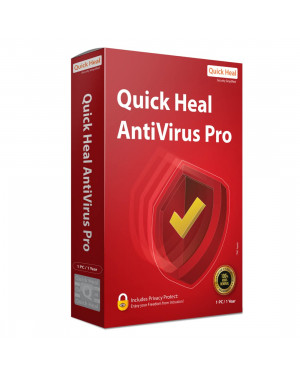 Quick Heal Antivirus Pro Latest Version - 1 PC, 1 Year
