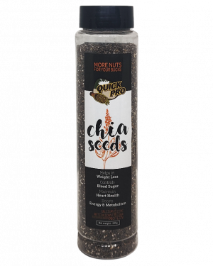 Quick Pro Chia Seeds 225gm Bottle Pack