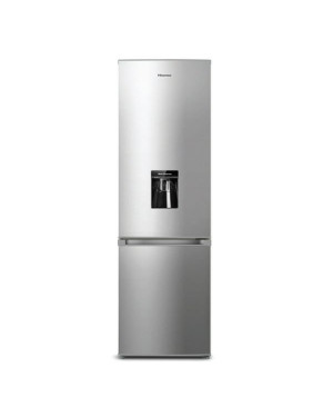 Hisense 405L Double Door Refrigerator Bottom Mount No-frost with Water Dispenser (Silver) RD-43WC4SA