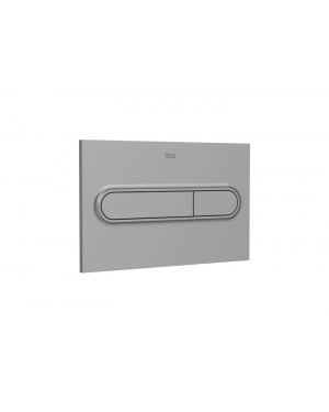 Roca RE890195002 Slendra In-Wall PL1 DUAL (ONE) - Dual flush operating plate for concealed cistern,Grey