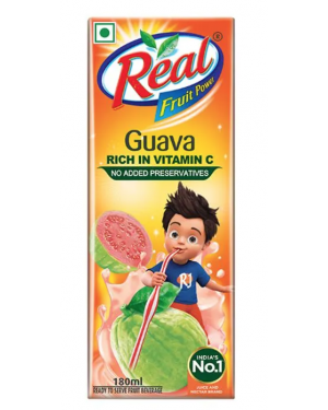 Real Fruit Guava Juice 180Ml