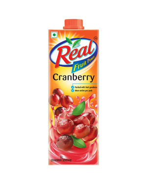 Real Fruit Power Juice Cranberry 1Ltr