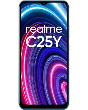 Realme C25Y 4GB RAM, 64GB Storage Glacier Blue