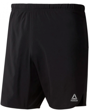 Reebok Run Essentials 7 Inch Black Shorts Men DP6726