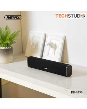 REMAX RB-M33 Bluetooth Speaker | Bluetooth 4.2 | Stereo Sound | IPX6 Waterproof | 4hrs Playtime |